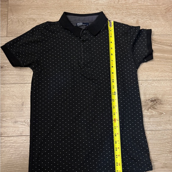 Ralph Lauren Black Polo with White Dots - Picture 5 of 5